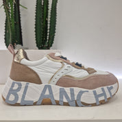 Voile Blanche sneaker modello CLUB cipria