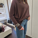 KIKISIX maglia OVER PARICOLLO