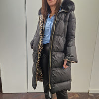 Giacca FLO E CLO modello piumino lungo