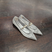 Isabelle Paris ballerina in rete  argento