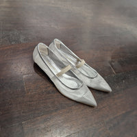 Isabelle Paris ballerina in rete  argento