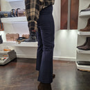 Pantalone della svolta blu notte modello FLARE