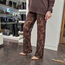 Kikisix pantalone ZARINA paillettes moro