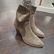 ENJOY stivaletto FORI texano suede color taupe