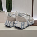 Voile Blanche sneaker bianca e glitter