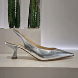 Scarpa elastico t.50 ARGENTO