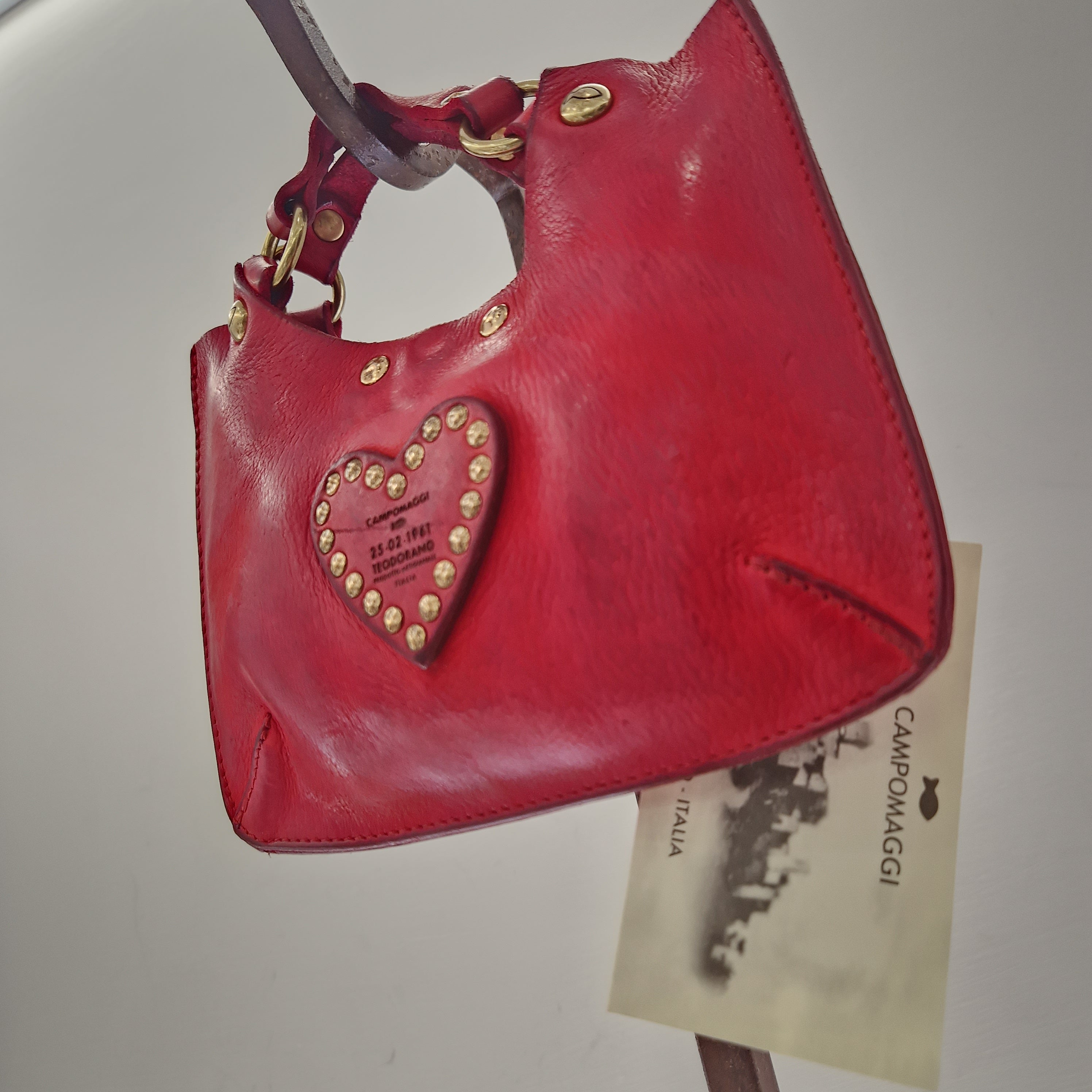 Campomaggi borsa CUORE rossa