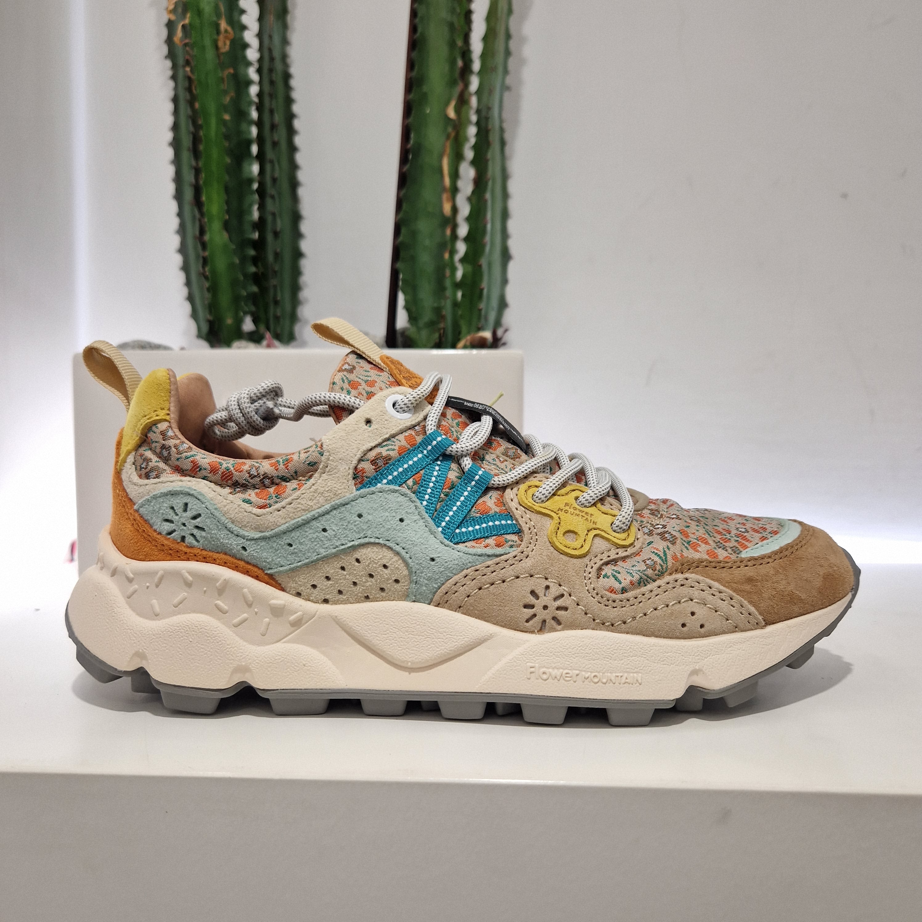 Flower Mountain sneakers YAMANO dettagli FIORI