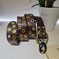 Campomaggi cintura color t.moro millefori