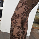 Kikisix pantalone ZARINA paillettes moro