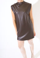 Abito ecopelle t.moro