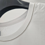 T-shirt catenella girocollo