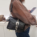 Campomaggi borsa MELITA nera accessori argento