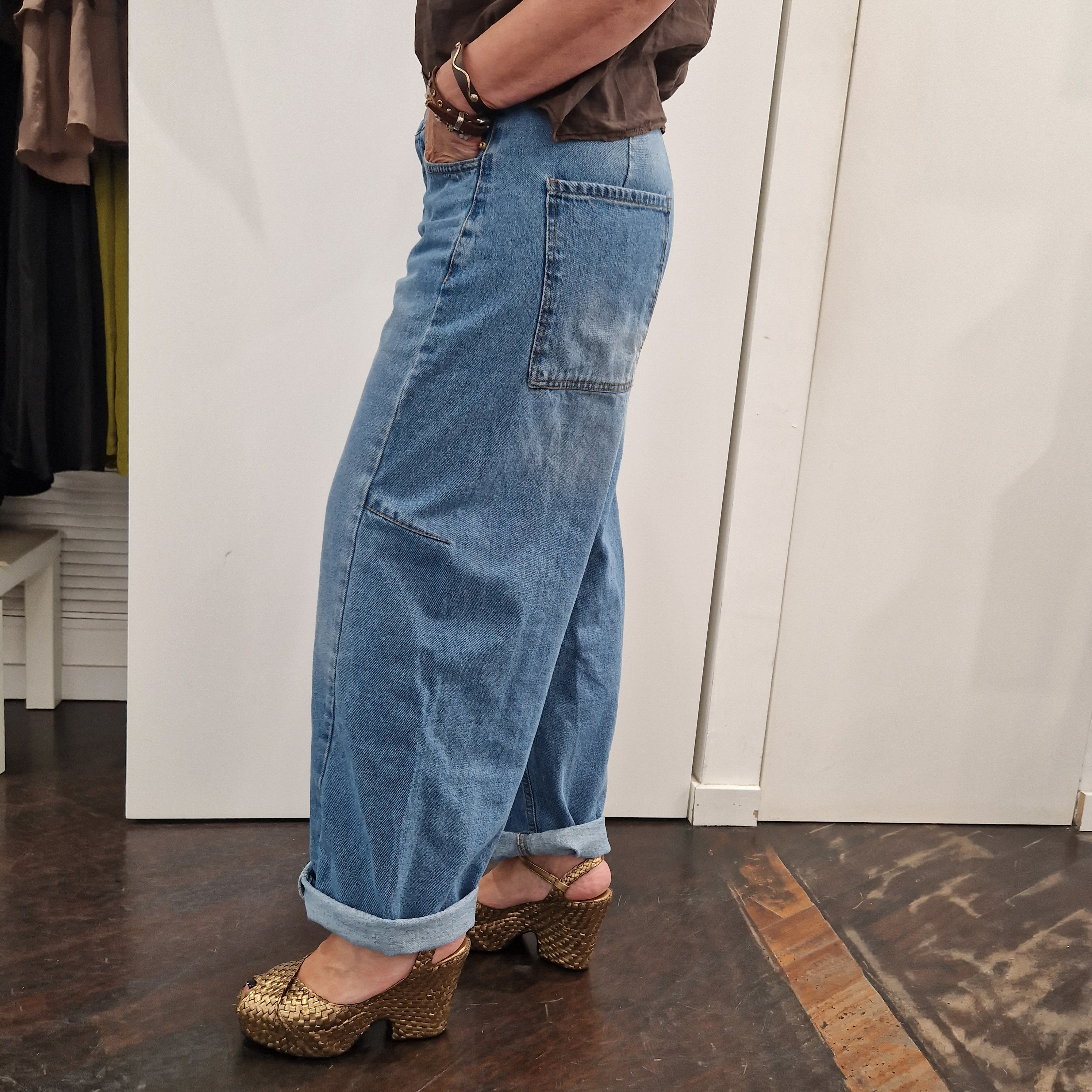 Jeans balloon GIADA lavaggio medio