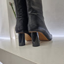 Stivale nero tacco 7 cm