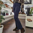 Pantalone della svolta blu notte modello FLARE