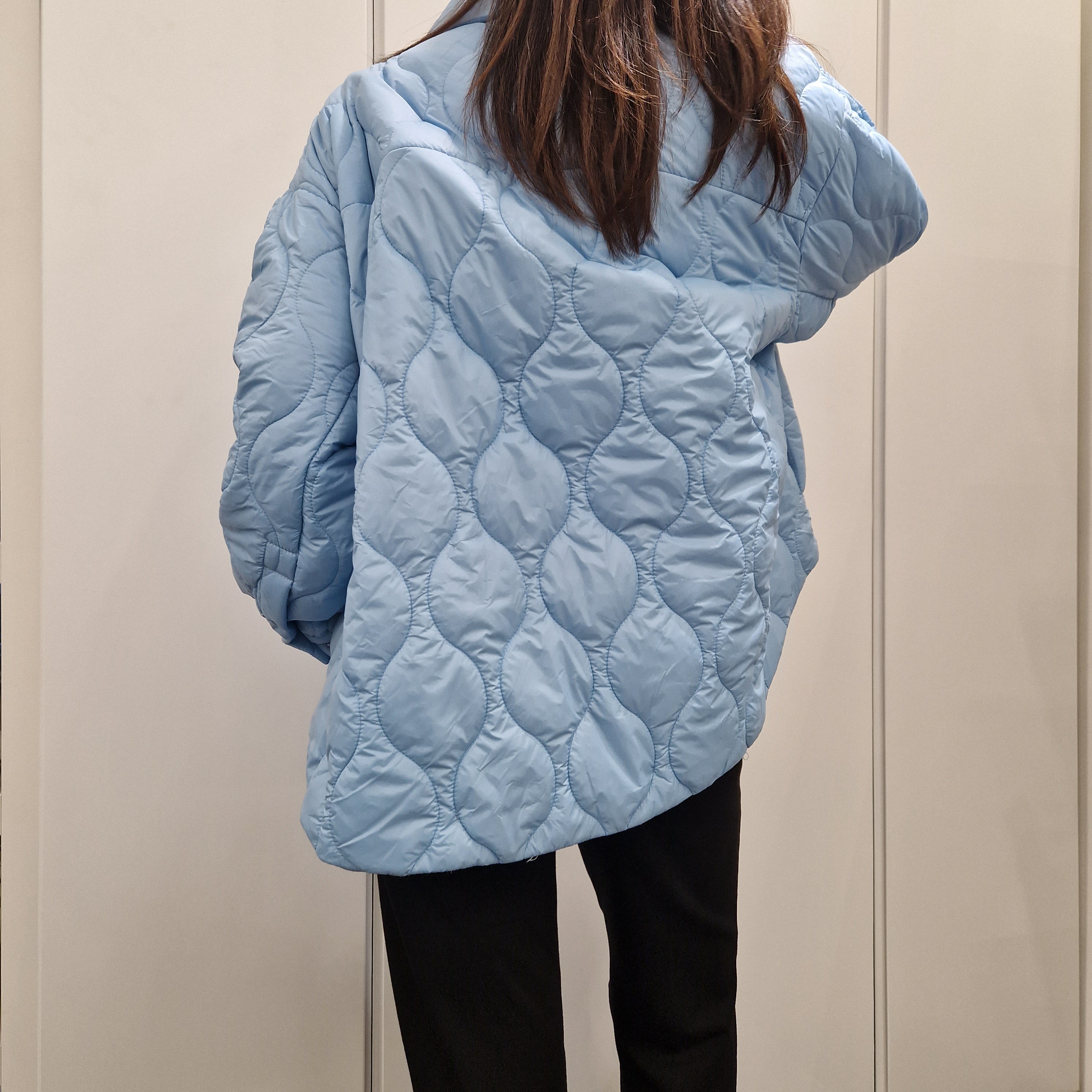 Giacca TRAPUNTINO celeste