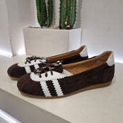 ANTICA BOTTEGA sneaker ballerina marrone