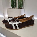 ANTICA BOTTEGA sneaker ballerina marrone