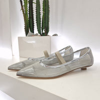 Isabelle Paris ballerina in rete  argento