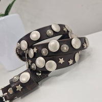Gianni Franco cintura STELLE accessorio piccolo