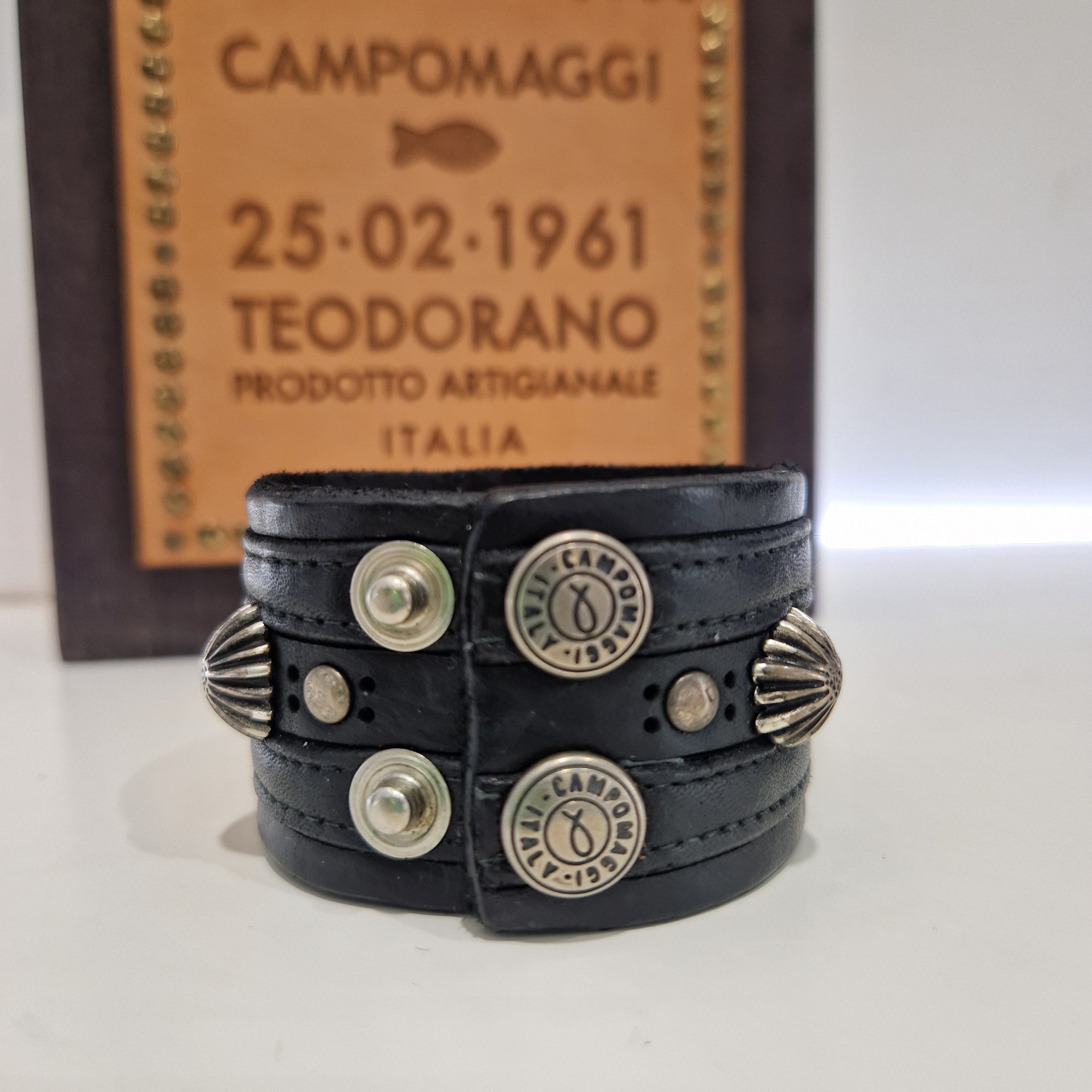 Campomaggi bracciale POLSIERA nero