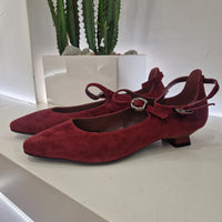 Marc Ellis scarpa bordeaux doppio cinturino t.30
