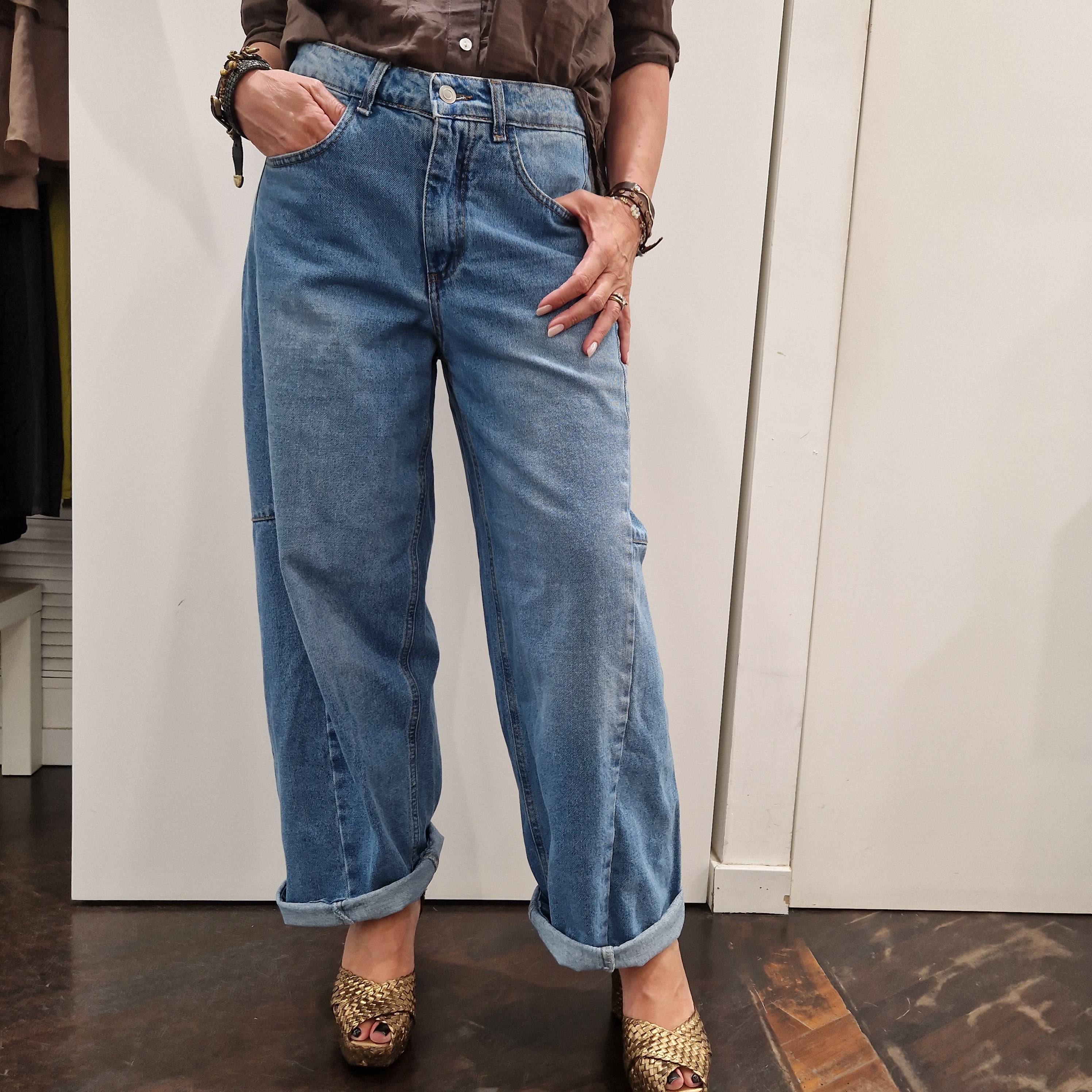 Jeans balloon GIADA lavaggio medio
