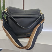 Gianni Chiarini borsa linea Helena Round grande color nero