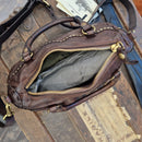 Campomaggi borsa bauletto t.moro rivetti oro