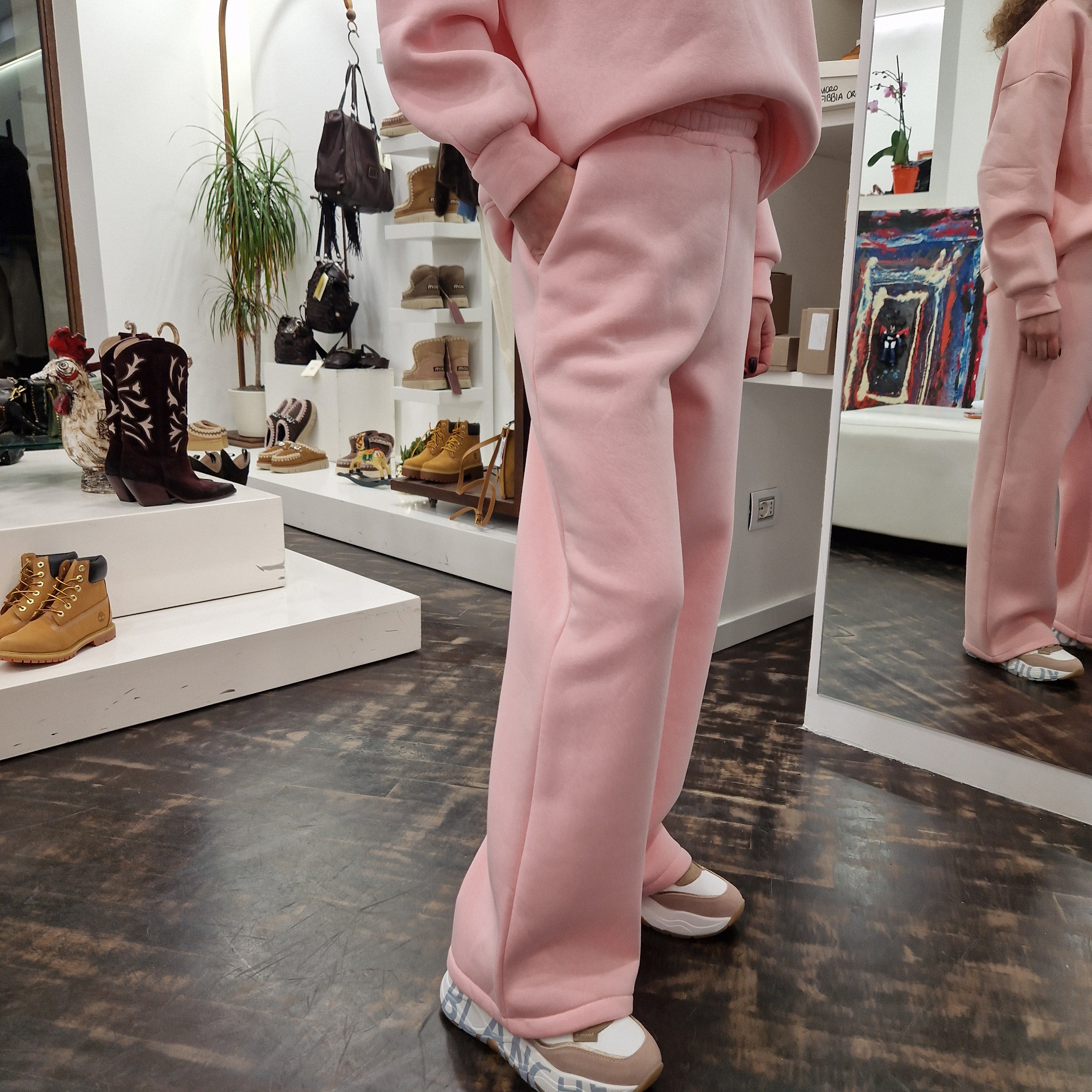 Pantalone TUTA gamba larga
