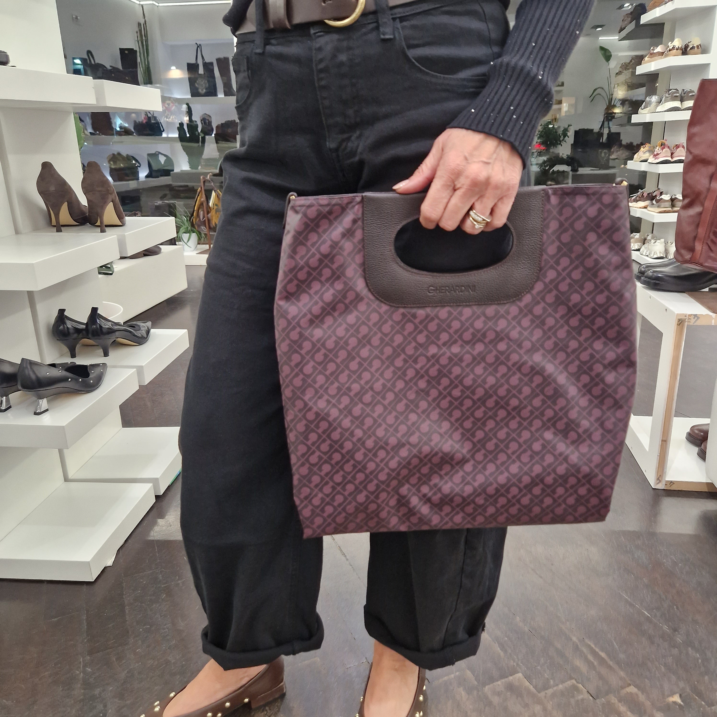 Gherardini Borsa DOPPIA PIATTINA