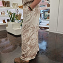 Pantalone stampa palme tropical
