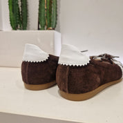 ANTICA BOTTEGA sneaker ballerina marrone