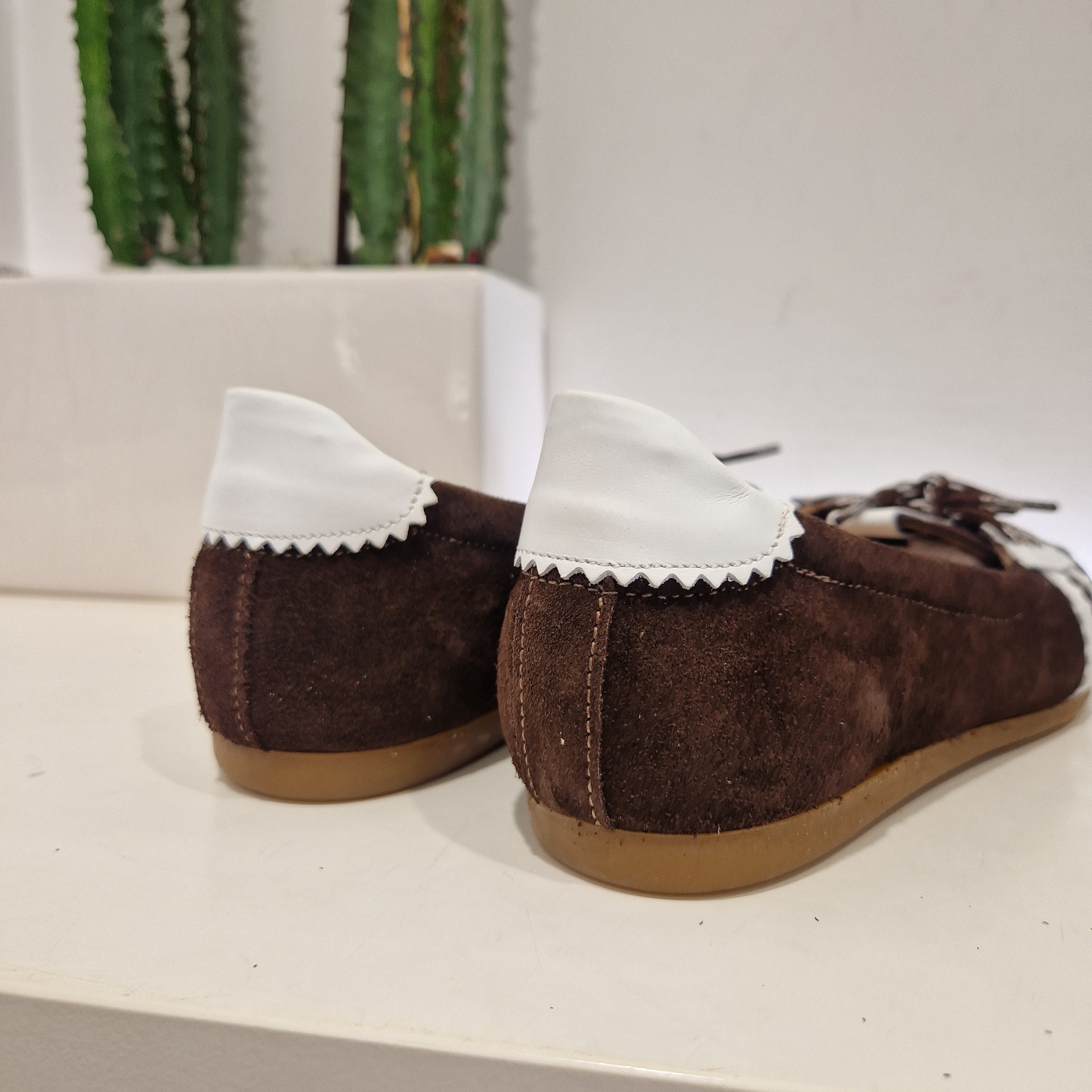 ANTICA BOTTEGA sneaker ballerina marrone
