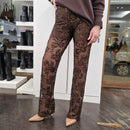 Kikisix pantalone ZARINA paillettes moro