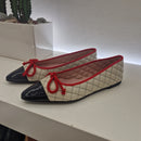 Pretty Ballerinas ballerina cream/red/blue