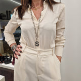 Body CAMICIA panna