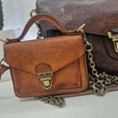 Campomaggi borsa AURORA stampata color t.moro + AURORA mini