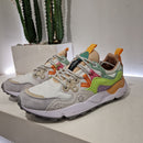 Flower Mountain sneakers YAMANO dettagli arancio