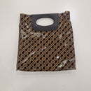 Gherardini borsa PIATTINA DOPPIA MINI GLOSSY TOFEE