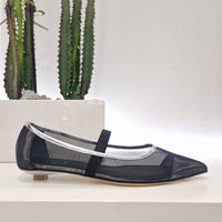 Isabelle Paris ballerina in rete  NERA/ARGENTO