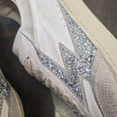 Moa sneakers fulmine glitter argento
