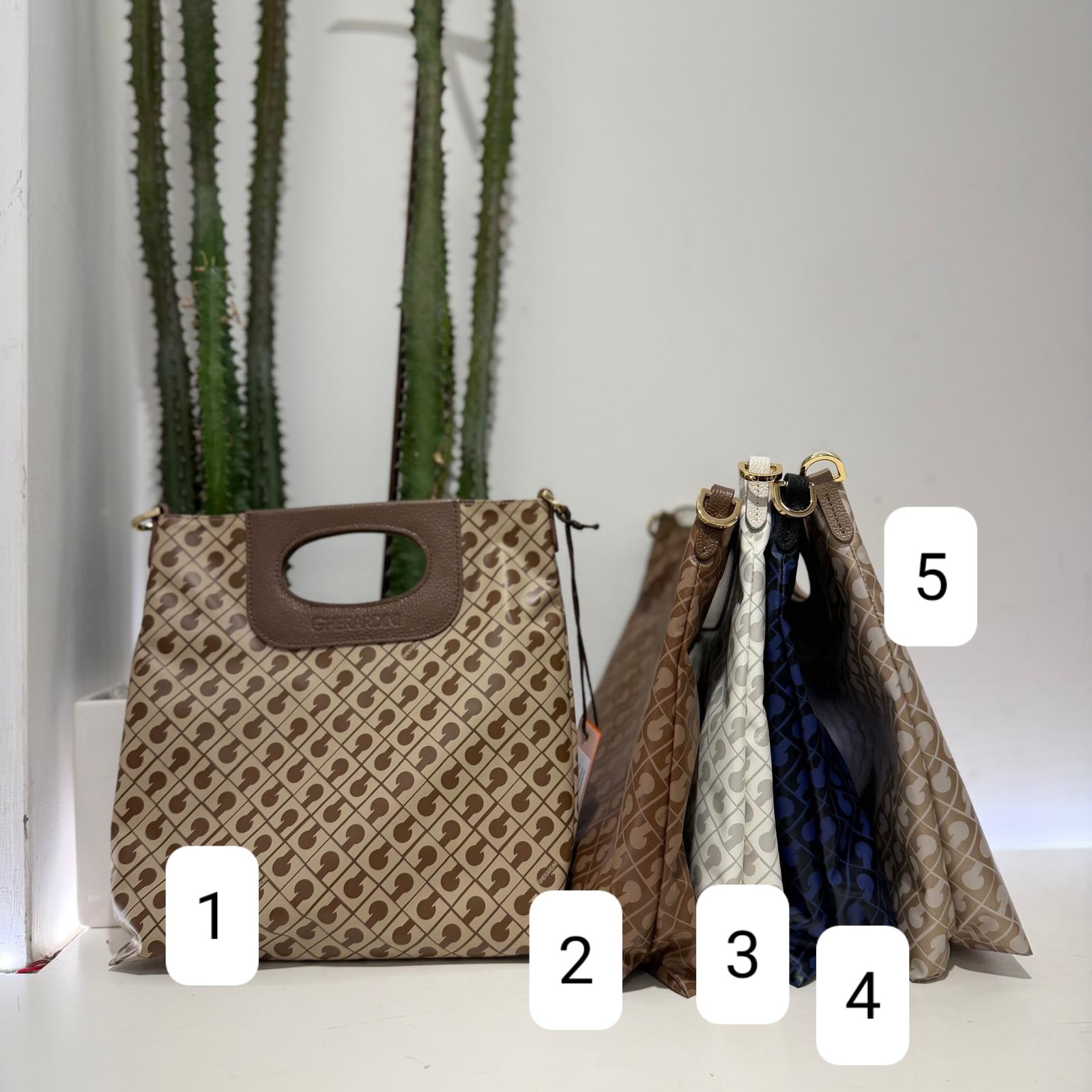 Gherardini borsa PIATTINA DOPPIA MINI