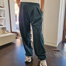 KIKISIX pantalone STELLA color verde ottanio