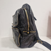 Campomaggi zaino nero accessori oro