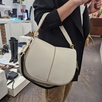 Gianni Chiarini borsa linea Helena Round grande color marble
