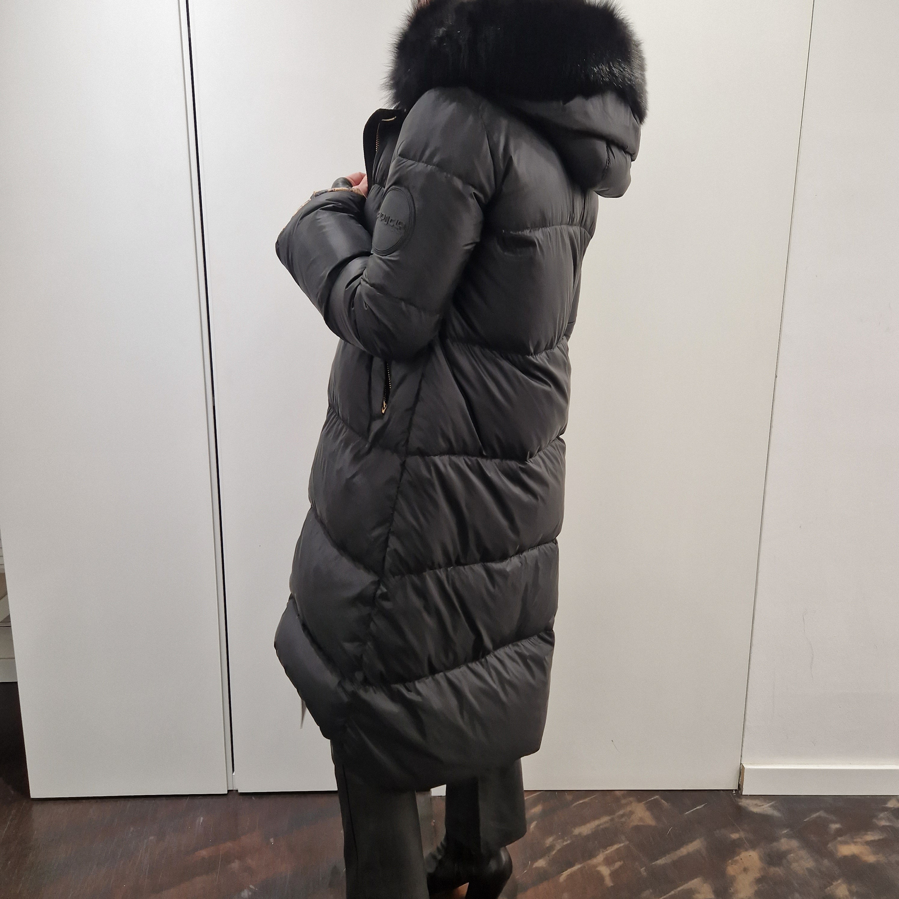 Giacca FLO E CLO modello piumino lungo