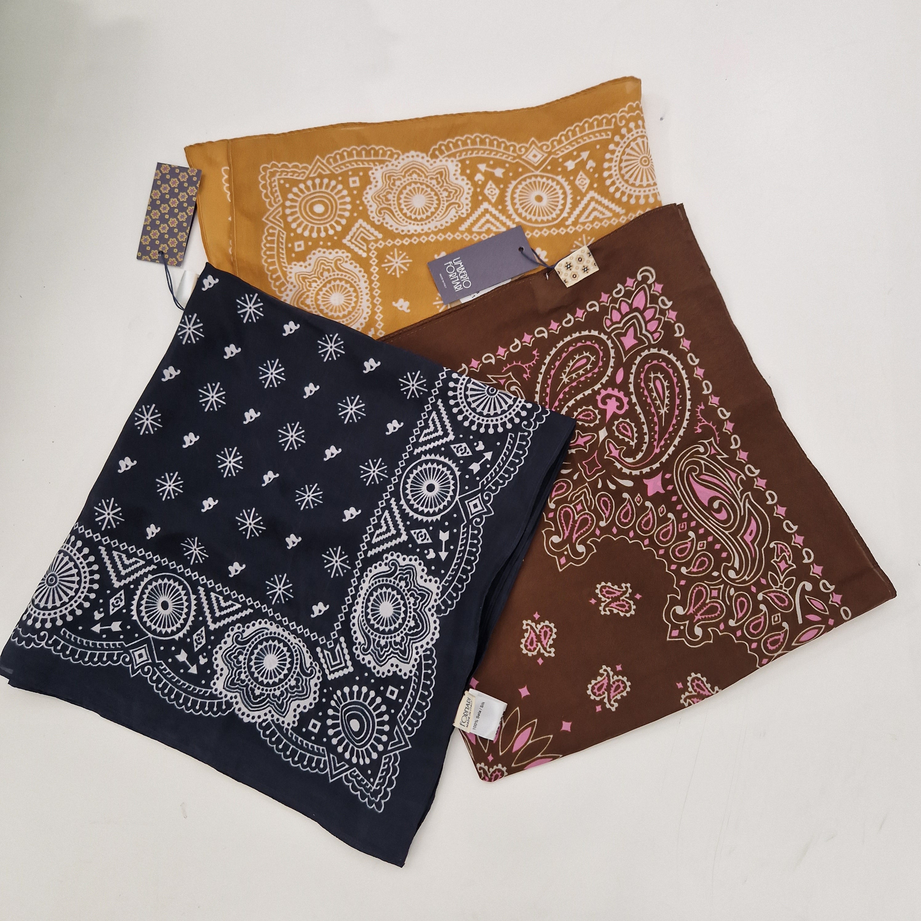 Fornari BANDANA in seta 100%