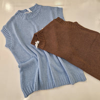 KIKISIX Gilet paricollo COSTINE in cotone